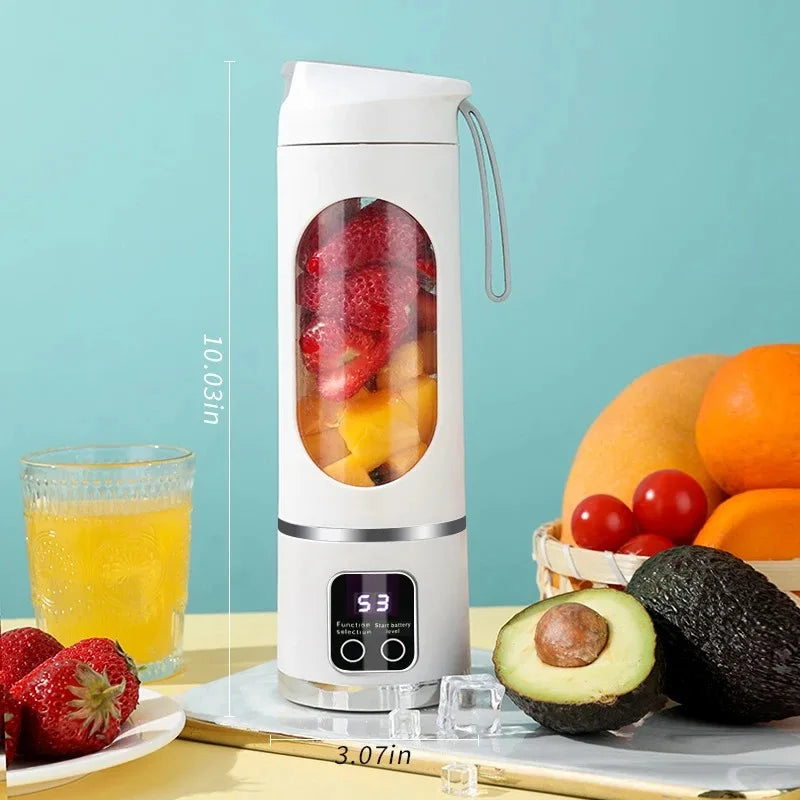 10-Blade Portable USB Juicer Blender