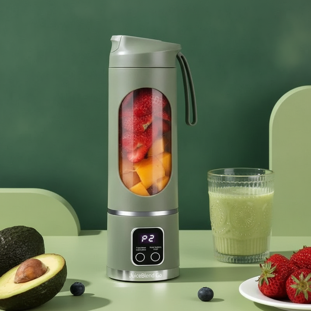 10-Blade Portable USB Juicer Blender
